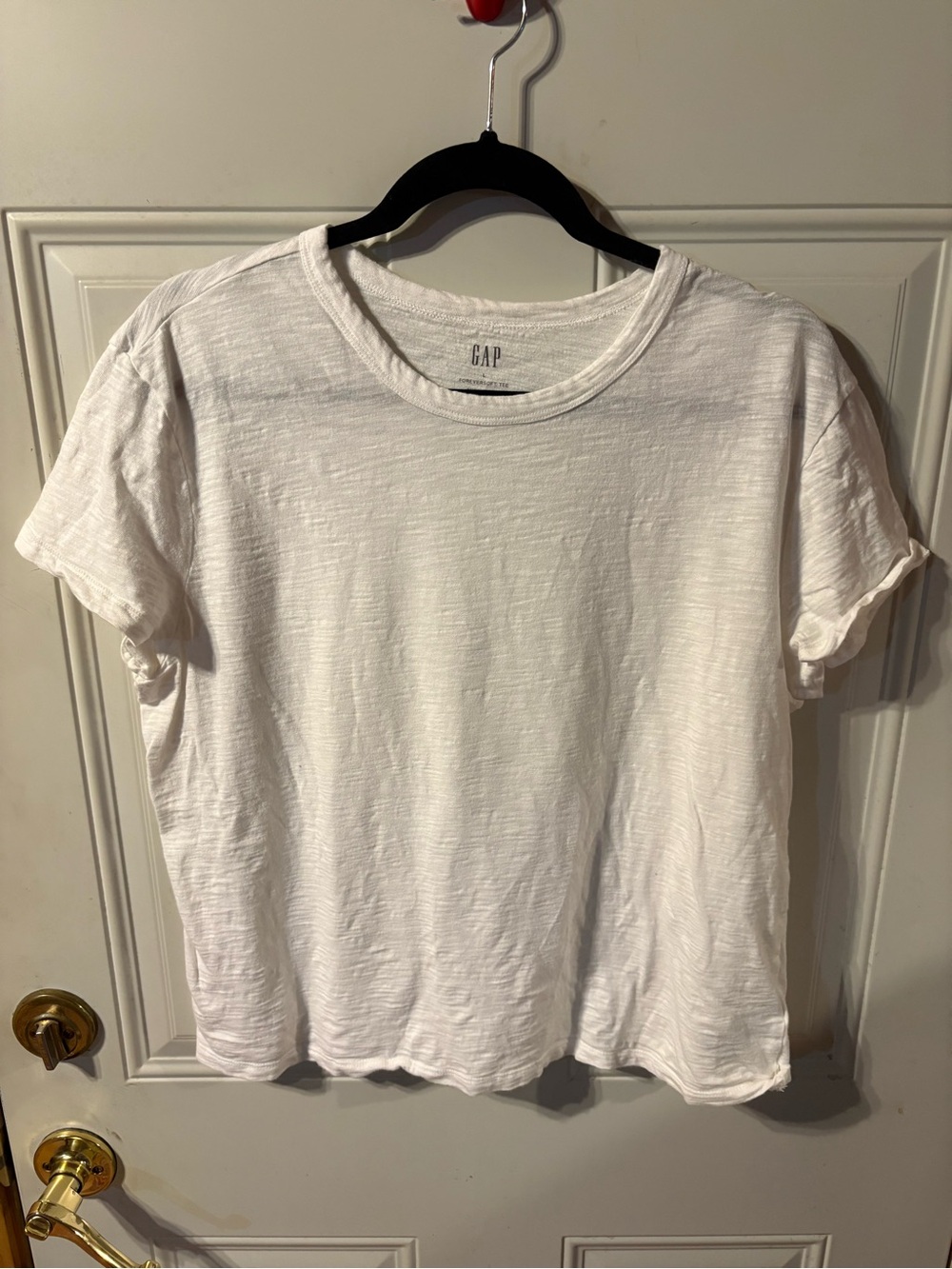 Gap White Tee Size Large